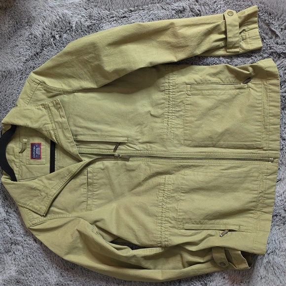 UNTUCKit Womens Military Jacket medium Green Olivio field outdoors Cotton - Picture 6 of 13